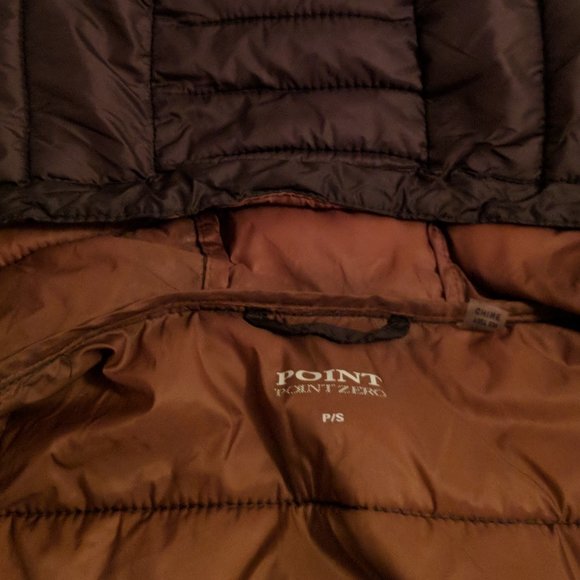 Military green quilted light puffer Point Zero - Picture 8 of 10